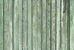 patroon textuur achtergrond van oude houten oppervlak geschilderd met groene verf foto