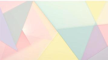 abstract papier achtergrond in pastel kleuren, meetkundig papier ontwerp, vector illustratie foto