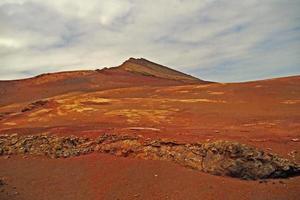 origineel vulkanisch landschappen van de Spaans eiland van Lanzarote foto