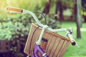 oude vintage fiets foto