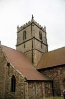 een visie van de kerk Bij kerk stretton in shropshire foto
