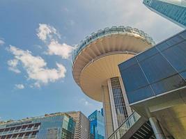 panoramisch visie over- de horizon van ou baai in Singapore foto