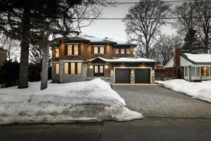 mooi luxe Canadees single familie huis in groter Montreal Oppervlakte foto