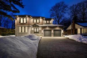 mooi luxe Canadees single familie huis in groter Montreal Oppervlakte foto