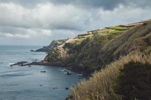 visie van miradouro da covilha in sao Miguel, de azoren foto