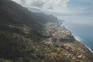 visie van miradouro da beira da quinta in Madeira, Portugal foto