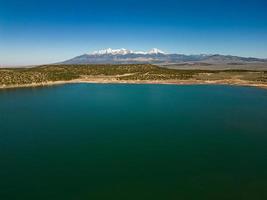 toneel- meer in Colorado foto