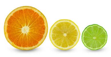 drie citrusvruchten