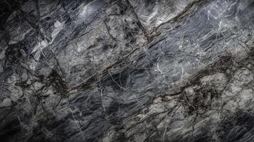 grijs marmeren patroon textuur, ai gegenereerd beeld foto