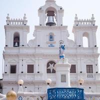 oude basiliek van bom Jezus oud goa kerk Bij zuiden een deel van Indië, basiliek van bom Jezus in oud goa, welke was de hoofdstad van goa in de vroeg dagen van Portugees regel, gelegen in goa, Indië foto