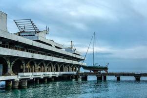 zeestation in Sukhumi, Abchazië. foto