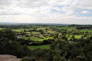 uitzicht op het platteland van Cheshire bij Bickerton foto