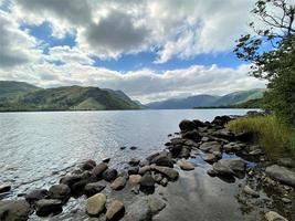 een visie van ullswater in de meer wijk foto