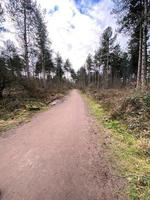 een visie van de shropshire platteland Bij gagmond in de buurt shrewsbury foto