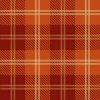 Schotse ruit naadloos patroon, rood en oranje, kan worden gebruikt in de ontwerp van mode kleren, beddengoed, gordijnen, tafelkleden foto