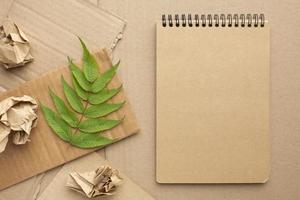 notebook ecologische concept achtergrond