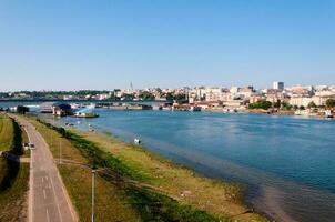 Joegoslavië rivier- visie foto