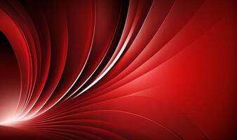 golvend rood abstract achtergrond. generatief ai foto