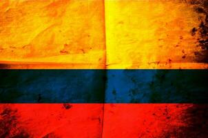 Colombiaans vlag achtergrond foto