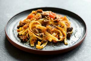 bolognese champignons recept foto