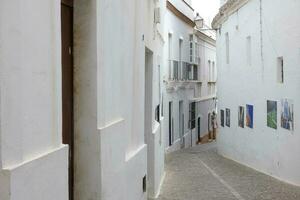 arcos de la frontera een klein en mooi stad- in de interieur foto