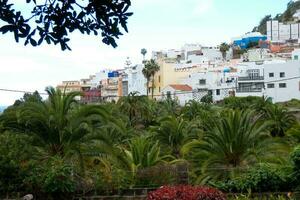 eiland van oma canaria in de atlantic oceaan foto