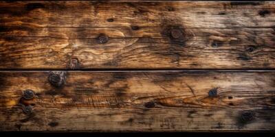 houten structuur achtergrond, abstract bruin hout patroon. generatief ai foto