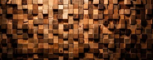 houten structuur achtergrond, abstract bruin hout patroon. generatief ai foto