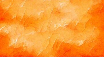 abstract oranje ruw achtergrond en textuur, ai foto