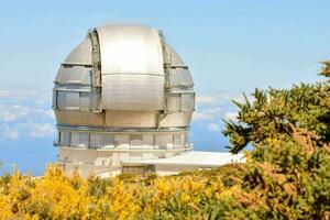 de teide observatorium in tenerife, ongeveer 2022 foto