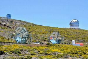 de teide observatorium in tenerife, ongeveer 2022 foto