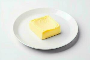 bord stuk boter. genereren ai foto