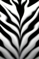 monochroom gevormde zebra kunst illustratie foto