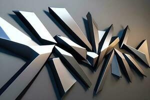 abstract metaal structuur - een modern ontwerp sjabloon foto