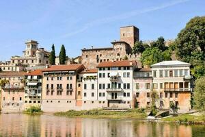 de middeleeuws stad bassano del grappa foto