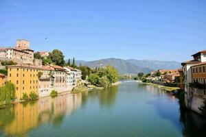 de middeleeuws stad bassano del grappa foto