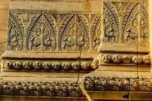 een oude tempel in Thailand foto