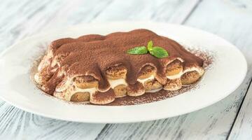 portie tiramisu foto