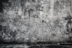 grijs beton structuur hoog contrast getextureerde muur achtergrond ge. ai gegenereerd foto