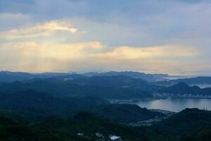 de betoverend oude wereld charme van jiufen, Taiwan foto