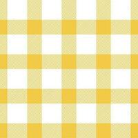 katoenen stof naadloos patroon, geel en wit kan worden gebruikt naar versieren mode kleren. beddengoed, gordijnen, tafelkleden foto