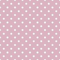 polka punt naadloos patroon, wit en roze, kan worden gebruikt in de ontwerp. beddengoed, gordijnen, tafelkleden foto