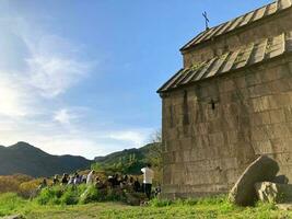 zorats kerk is gelegen Aan jeghegis dorp in vayoten dzor provincie foto