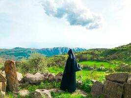 de geestelijke staat De volgende naar de Armeens klooster foto