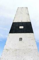 geodetisch Mark in aanpassen, Portugal foto