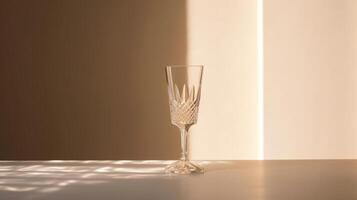 Champagne glas achtergrond. illustratie ai generatief foto