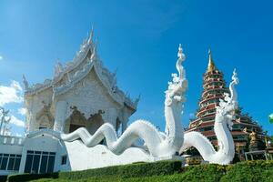 wat huay pla Kang in Chiang rai, Thailand foto