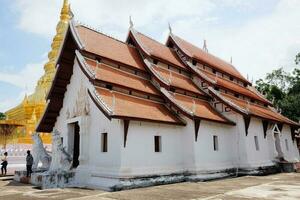 mooi oude wat poema pratad tempel in noordelijk van Thailand foto