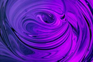 Purper en magenta golven Aan fusie van kleuren. vloeistof kunst. abstract marmeren achtergrond of structuur foto