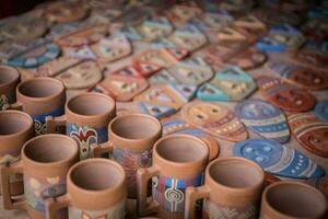 Peruaanse keramisch souvenirs foto
